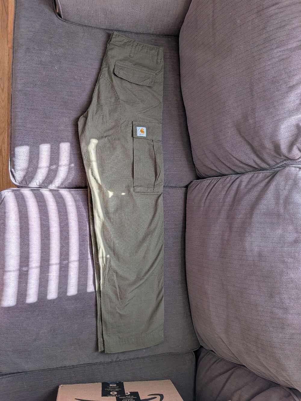 NWOT Carhartt WIP Olive Green Cargo Work Pants